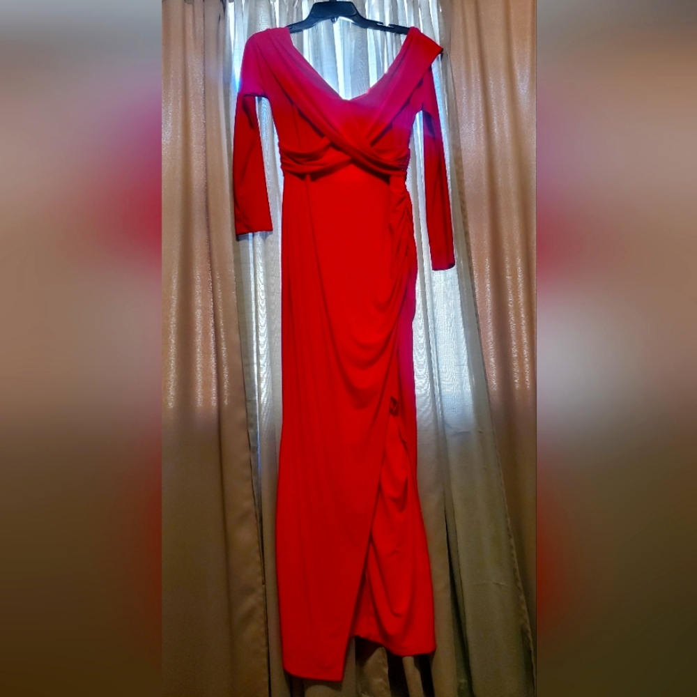 Long Red Dress
